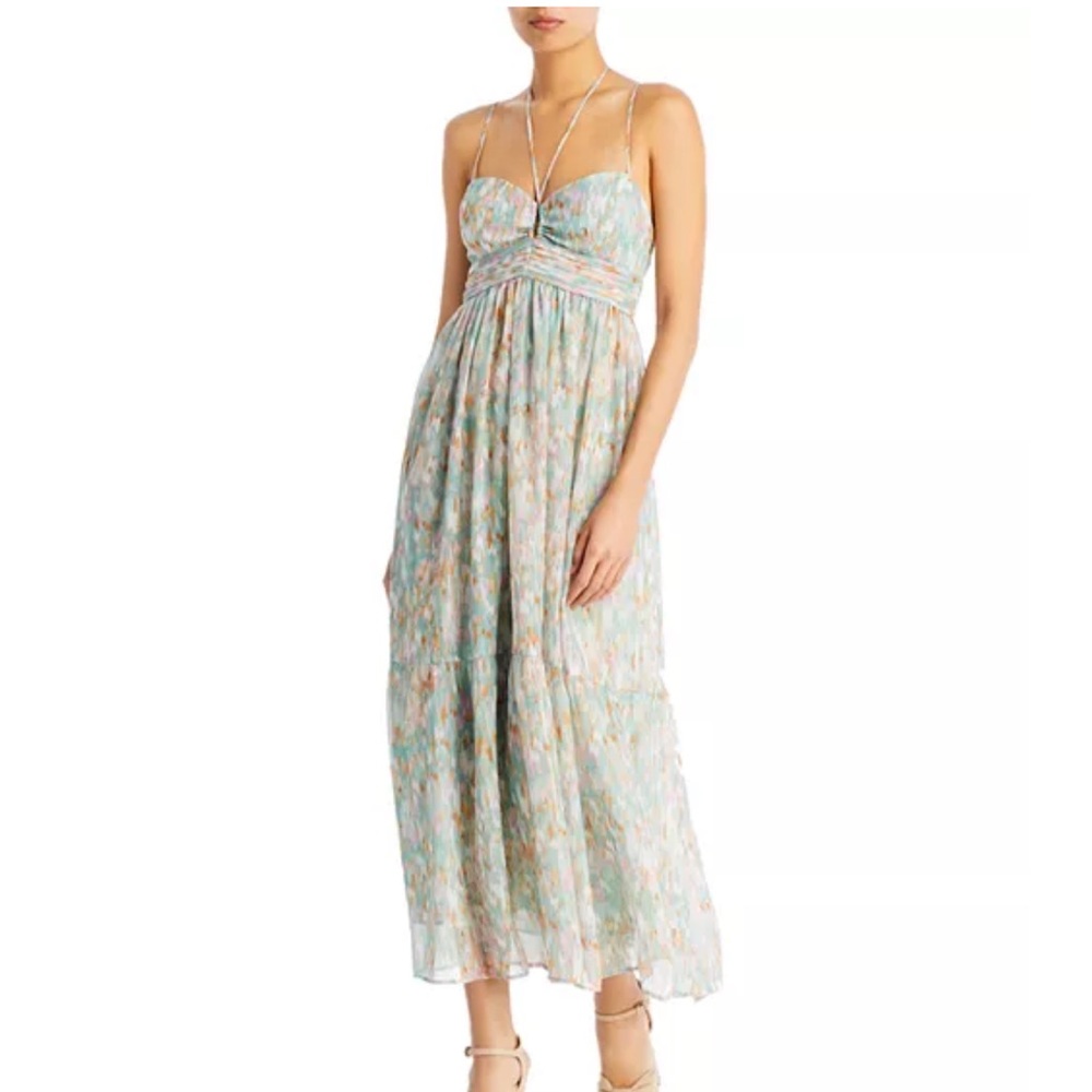 Aqua maxi dress!